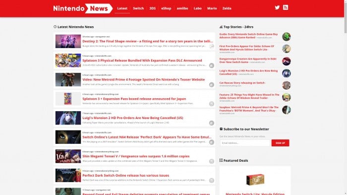 Nintendo News